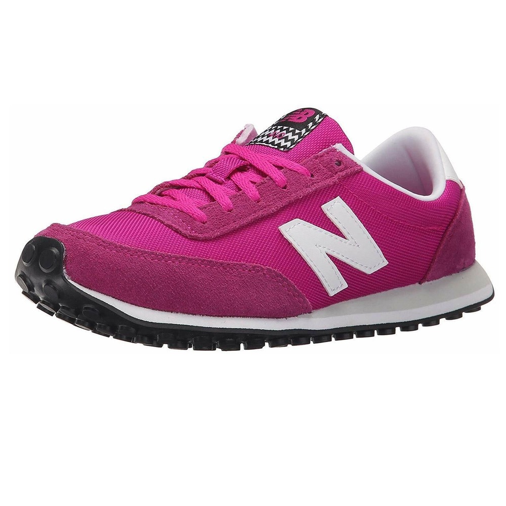 New Balance 410 Womens Sneakers Pink Suede Running Shoes Low Top Trainers size 7